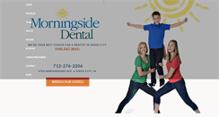 Desktop Screenshot of morningsidedental.net